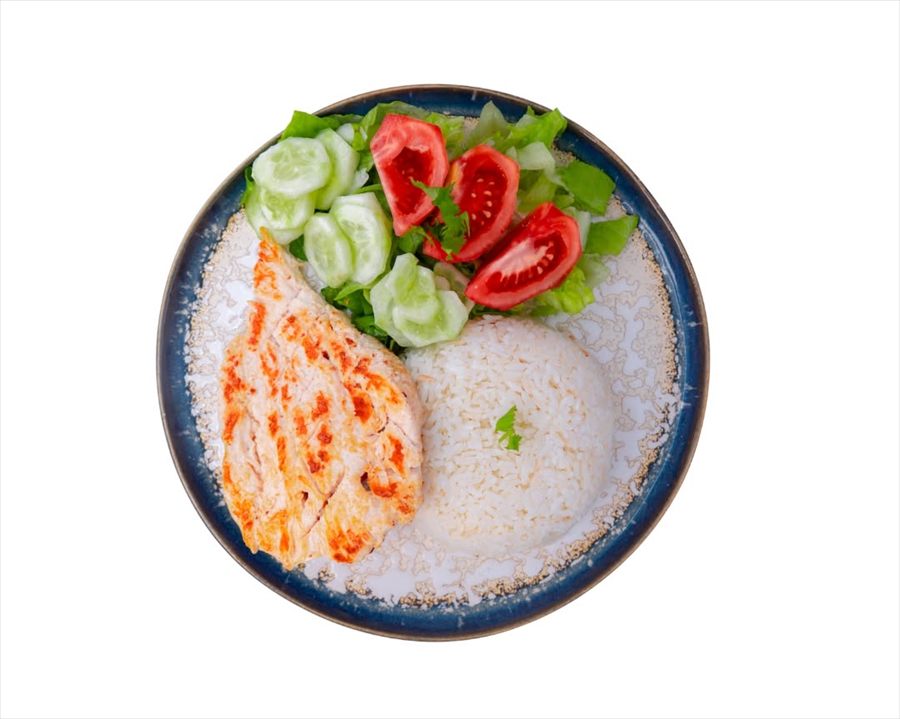Pechuga de pollo con dos agregados